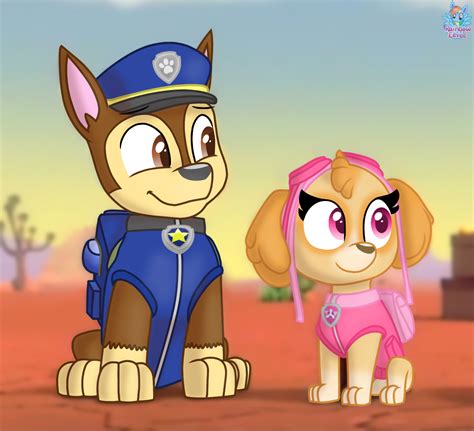 is chase dating skye in paw patrol